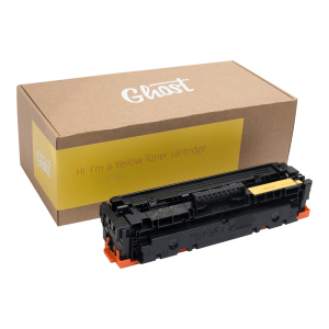 HP M452 CF412A Yellow, Yellow Toner M452 mit Verpackung