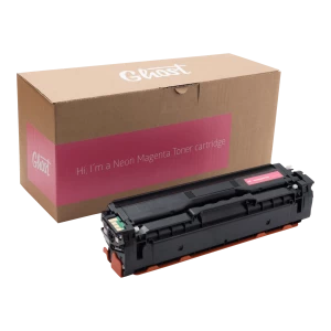 Neon Magenta Toner Samsung CLP-415 mit Verpackung