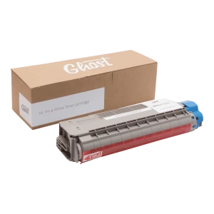 White Toner OKI ES6410DN mit Verpackung