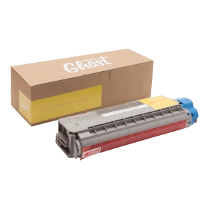 Yellow Toner OKI6410DN mit Verpackung