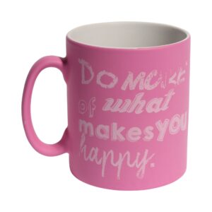 Blaue Tasse mit Spruch