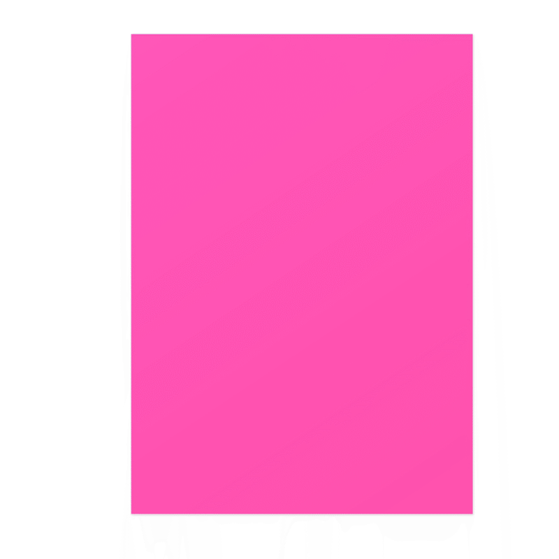 Flex Soft(no-cut) A-Foil Neon A3 - NEON PINK