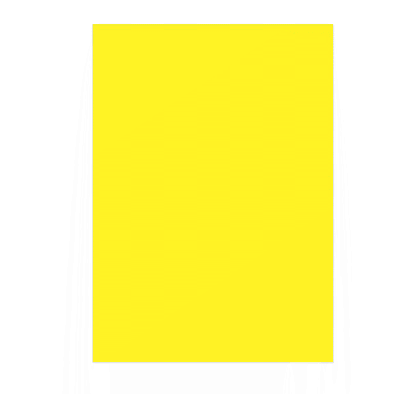 Flex Soft(no-cut) A-Foil COLOR A4 - YELLOW