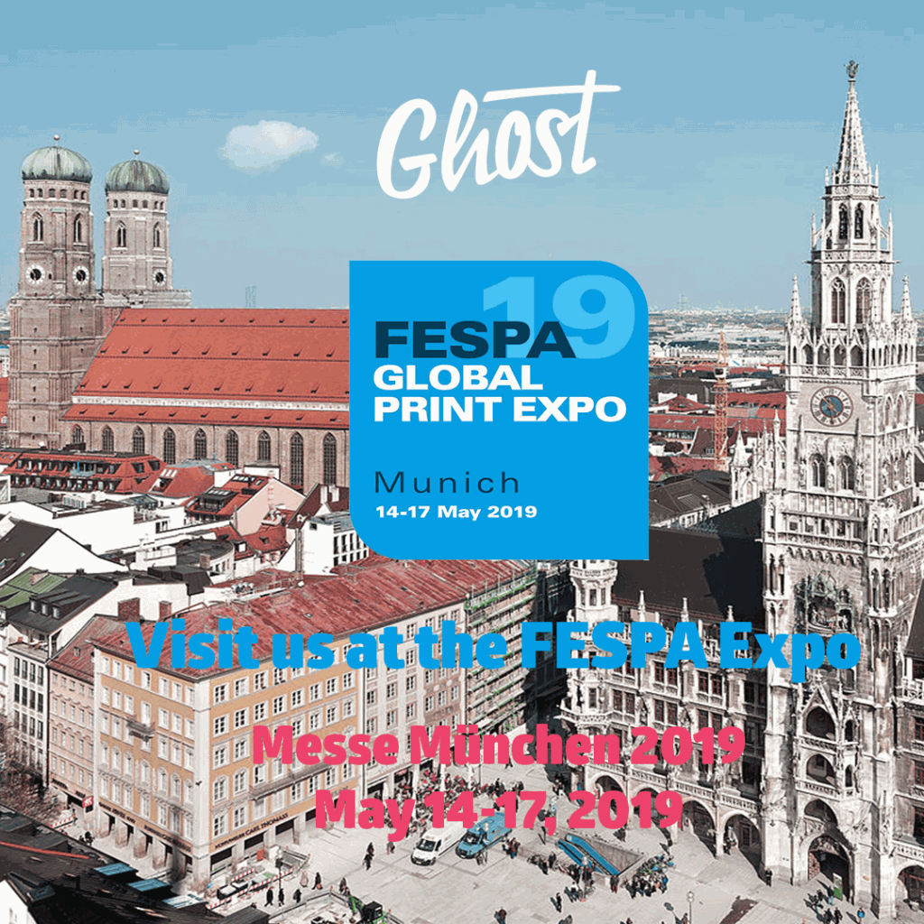 Ghost auf der FESPA Global Print Expo 2019