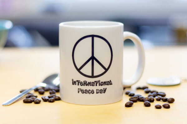 International Peace Day Tasse Sublimation