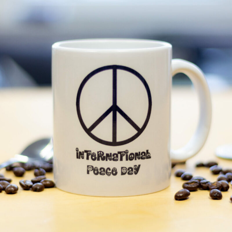 International Peace Day mug Sublimation