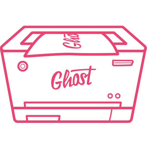 White Printing Individual & Creative Ghost White Toner