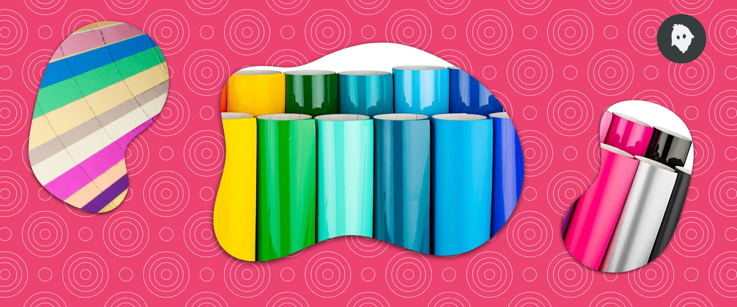 Transfer material for various printing processes
