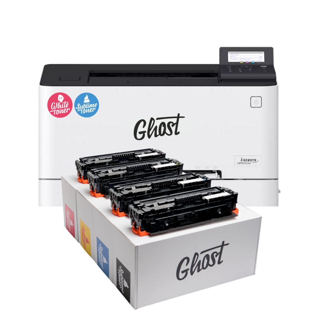 How do sublimation printers work? ➤ Ghost White Toner