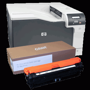 hp white toner cartridge