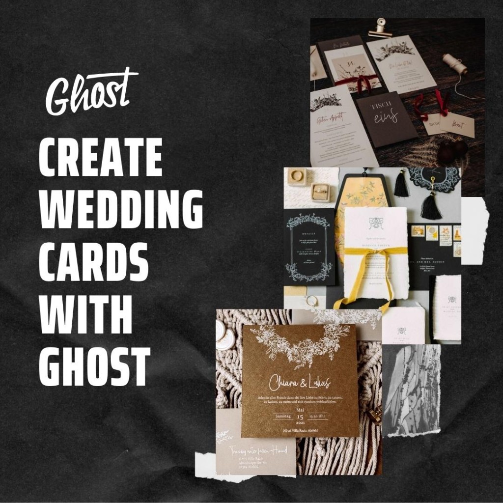Create Wedding cards with our Ghost White Toner!