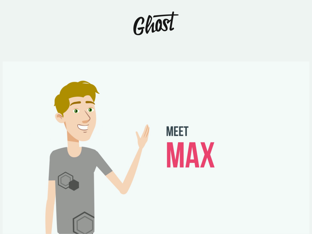 Meet Max on his exciting journey with Ghost White Toner