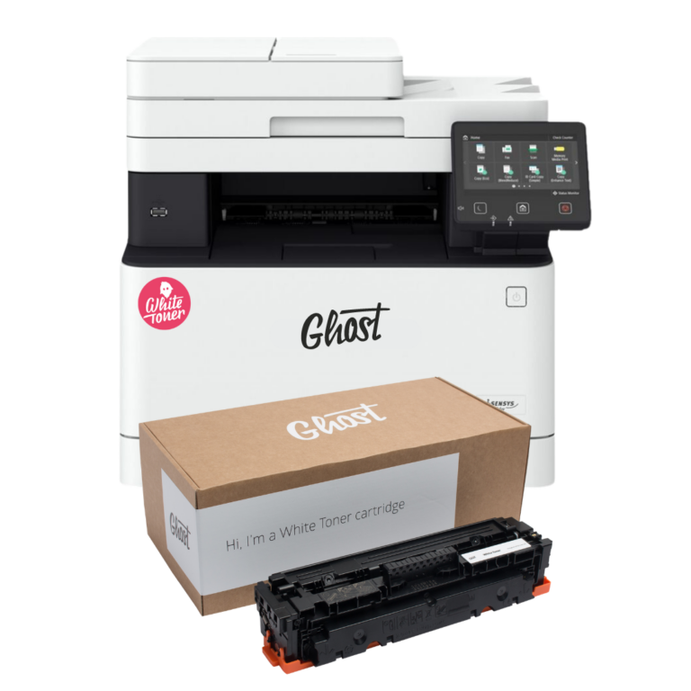 White Printing Individual & Creative Ghost White Toner