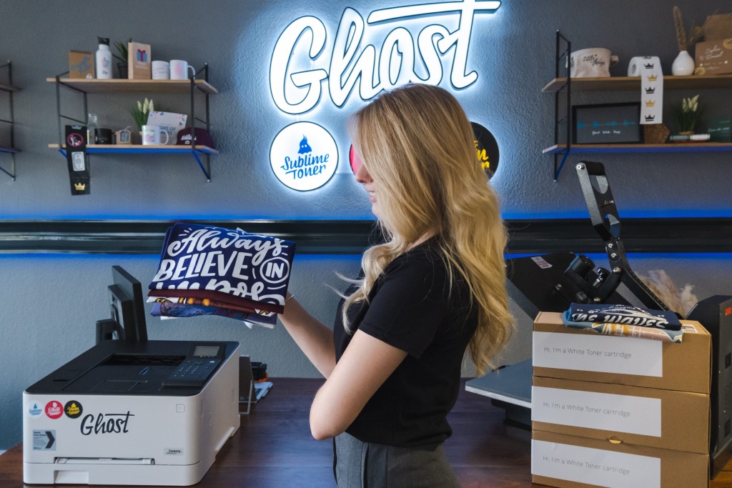 Easy and profitable: build a cool business with Ghost White Toner