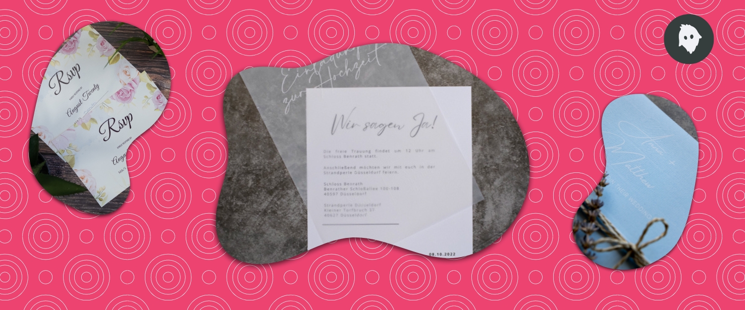 Illuminating Wedding Invitations with Ghost White Toner